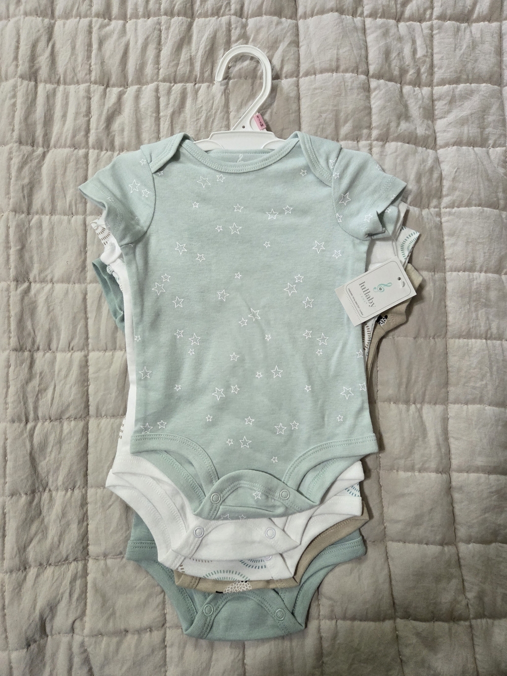 Lullaby Lane One-Piece Bodysuits - 5 Different Onesies